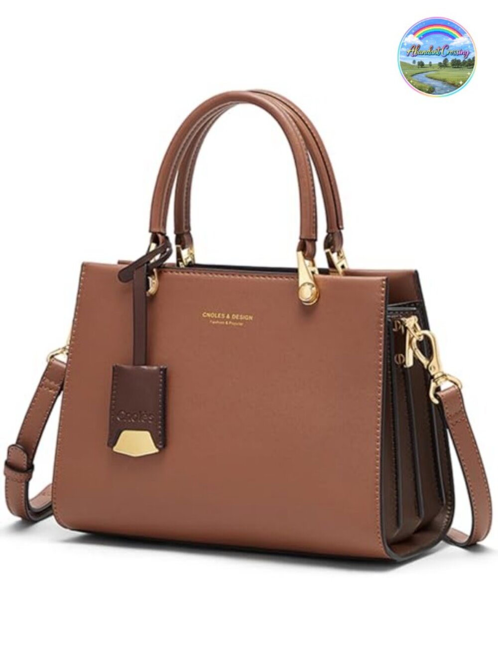 Genuine Leather Tote Shoulder Bag Satchel Purse Women Waterproof